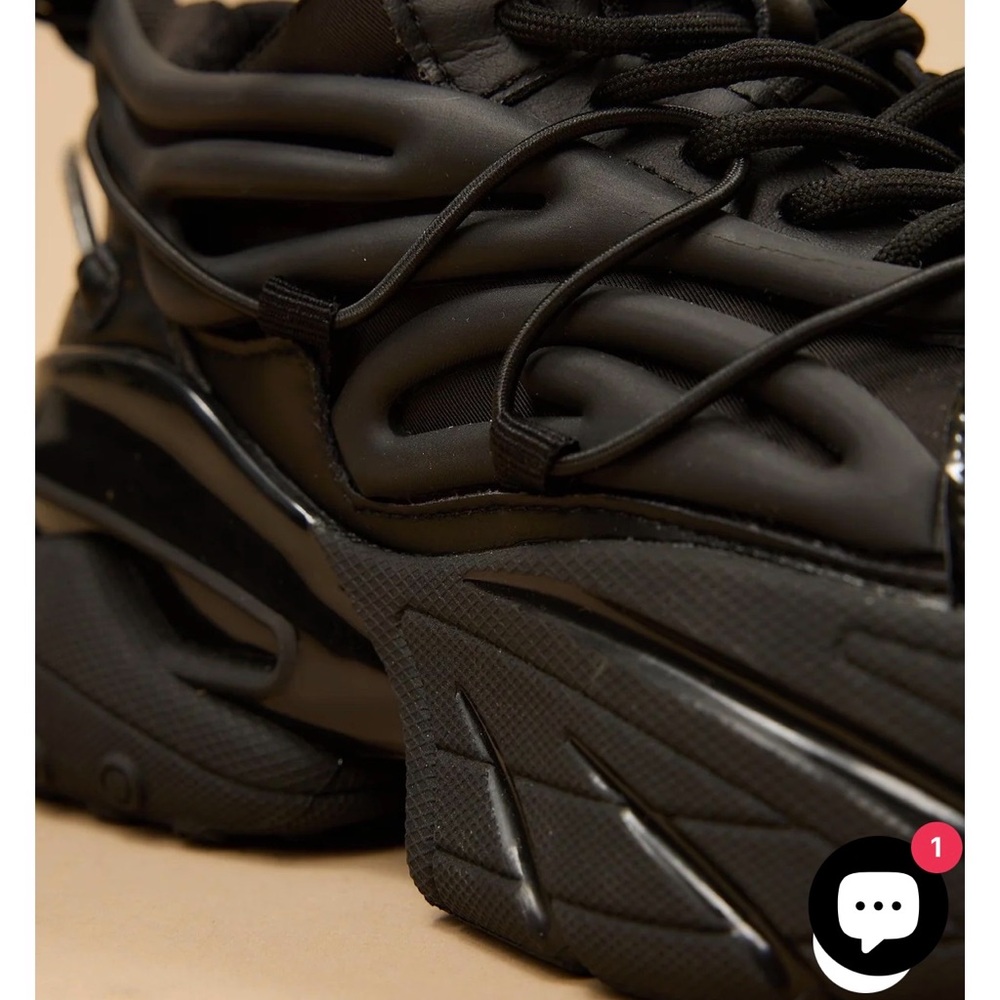 Lonza Atlas Black Men’s  Sneakers - Picture 3 of 11